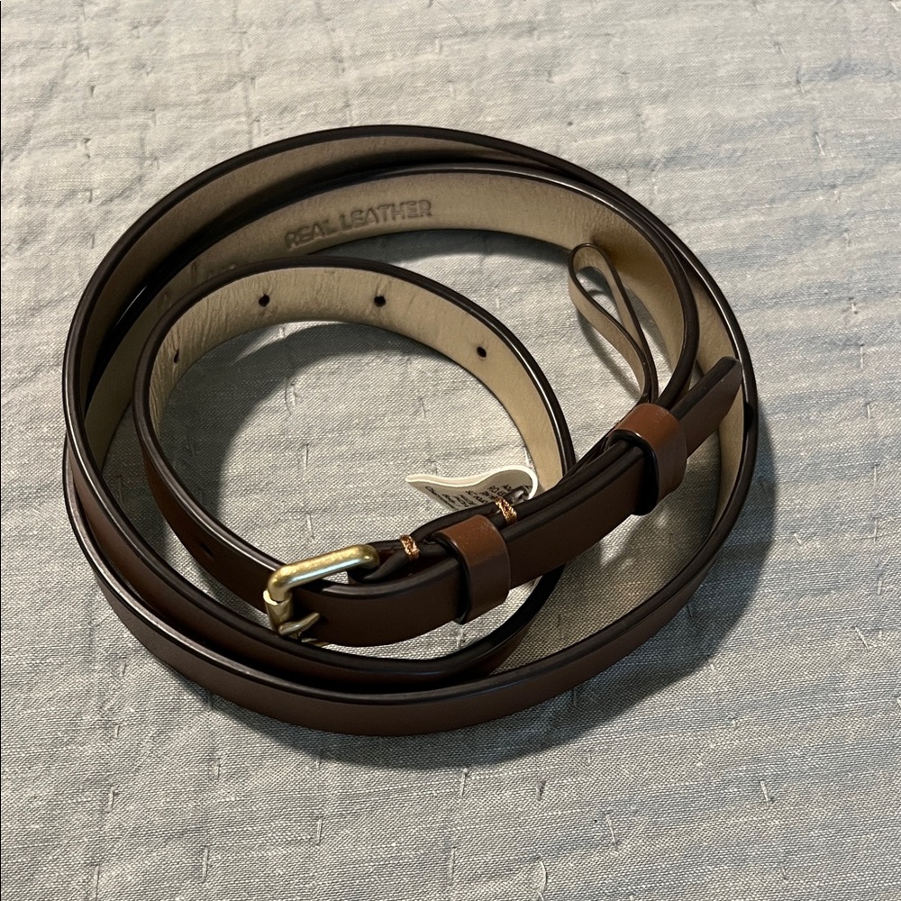 Boden leather belt, L